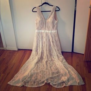 Formal beachy-vibes dress/Wedding dress